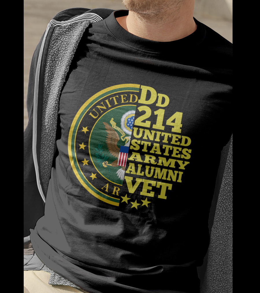 United States Army Alumni Vet Dd 214 T-Shirt