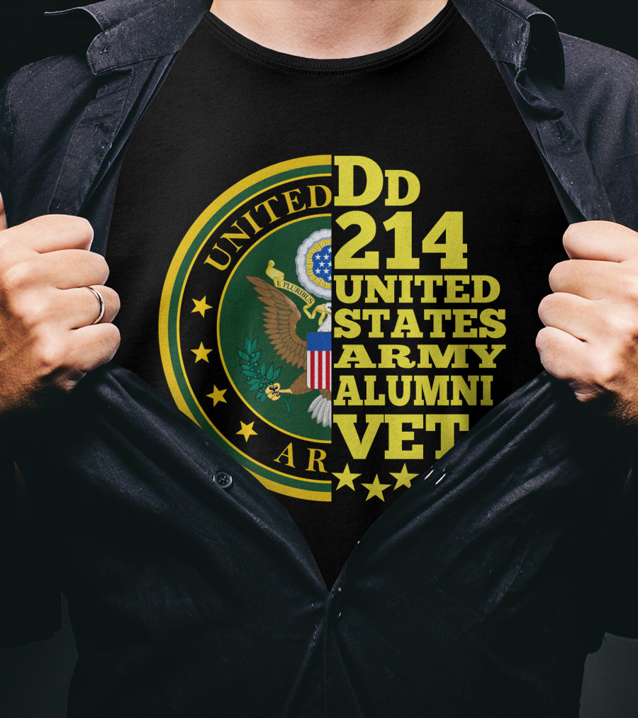 United States Army Alumni Vet Dd 214 T-Shirt