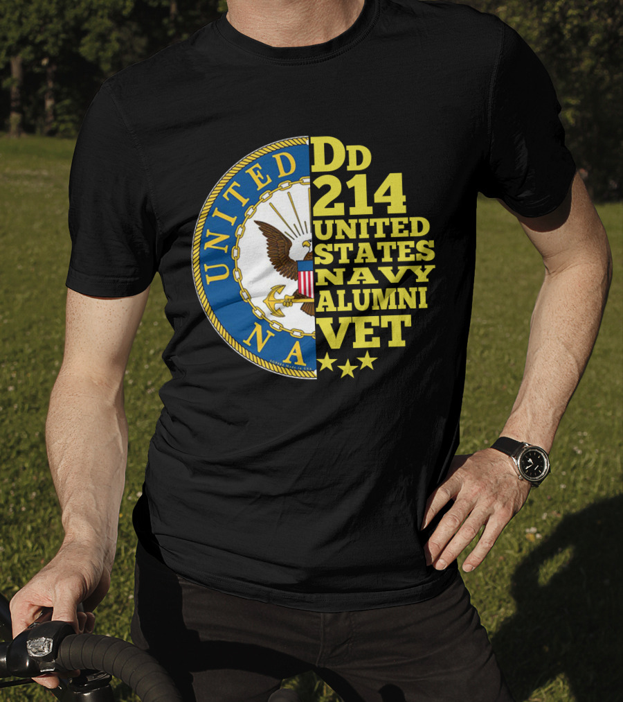 Dd 214 United States Navy Alumni Vet T-Shirt