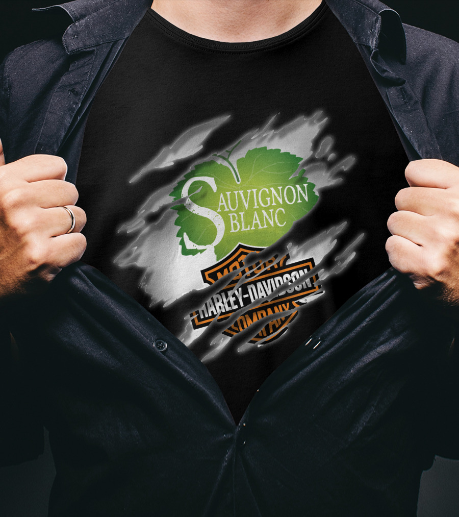 Sauvignon Blanc Harley Davidson T-Shirt