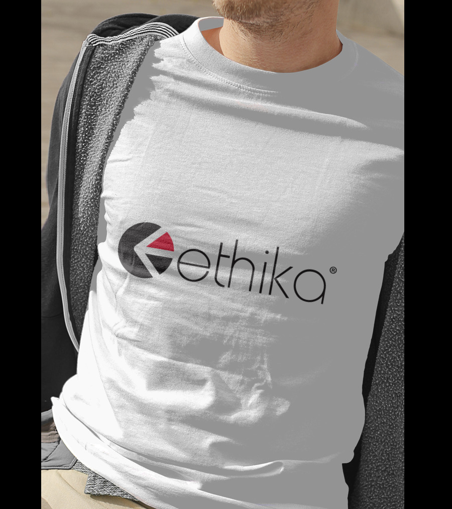 Ethika Logo Black And Red Brand Merchandise T-Shirt