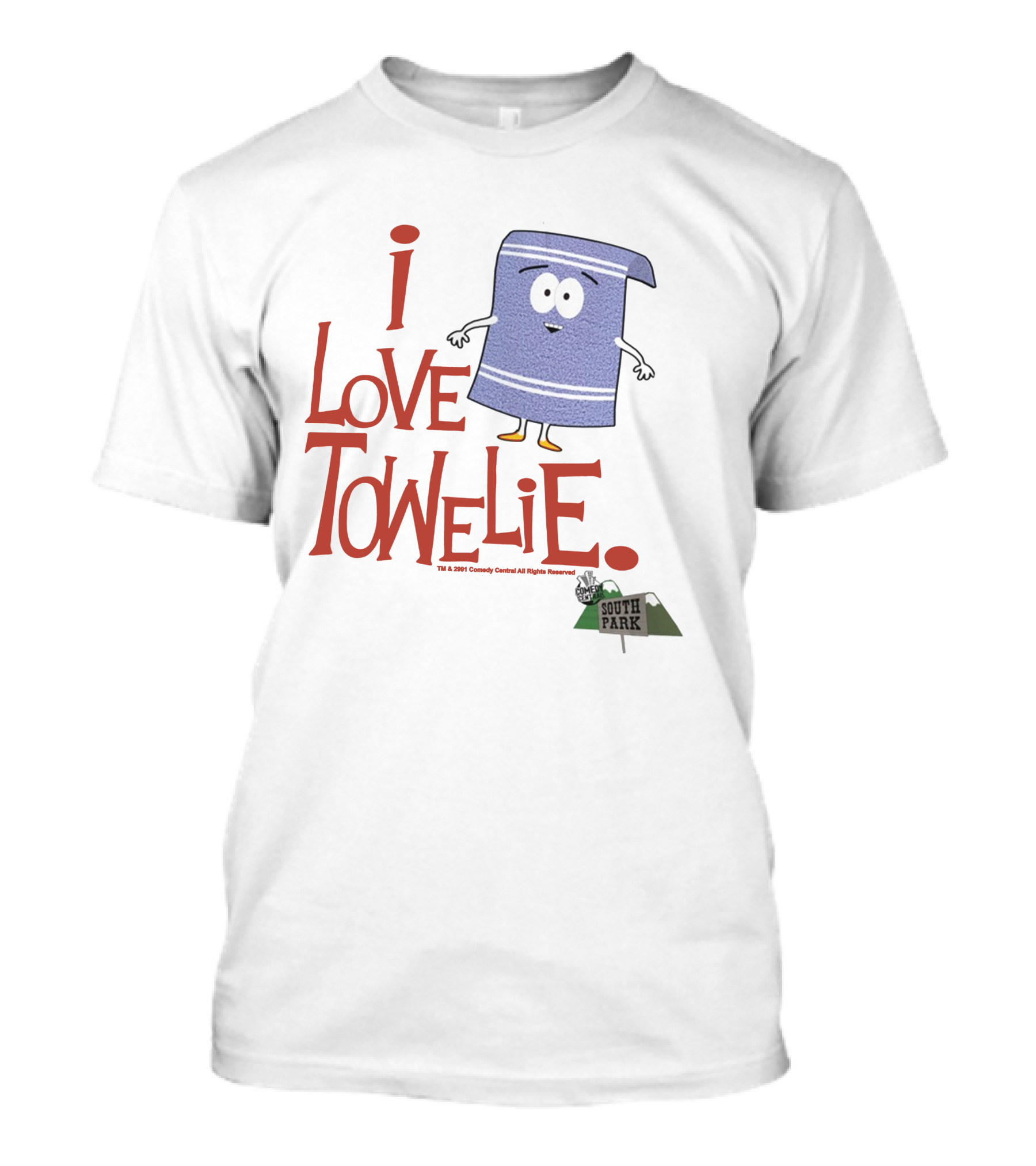 I Love Towelie South Park Official Merchandise T-Shirt