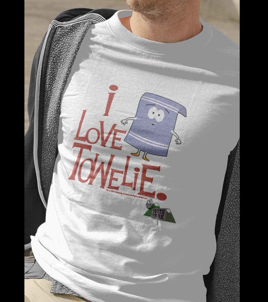 I Love Towelie South Park Official Merchandise T-Shirt