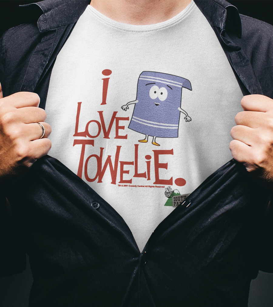 I Love Towelie South Park Official Merchandise T-Shirt