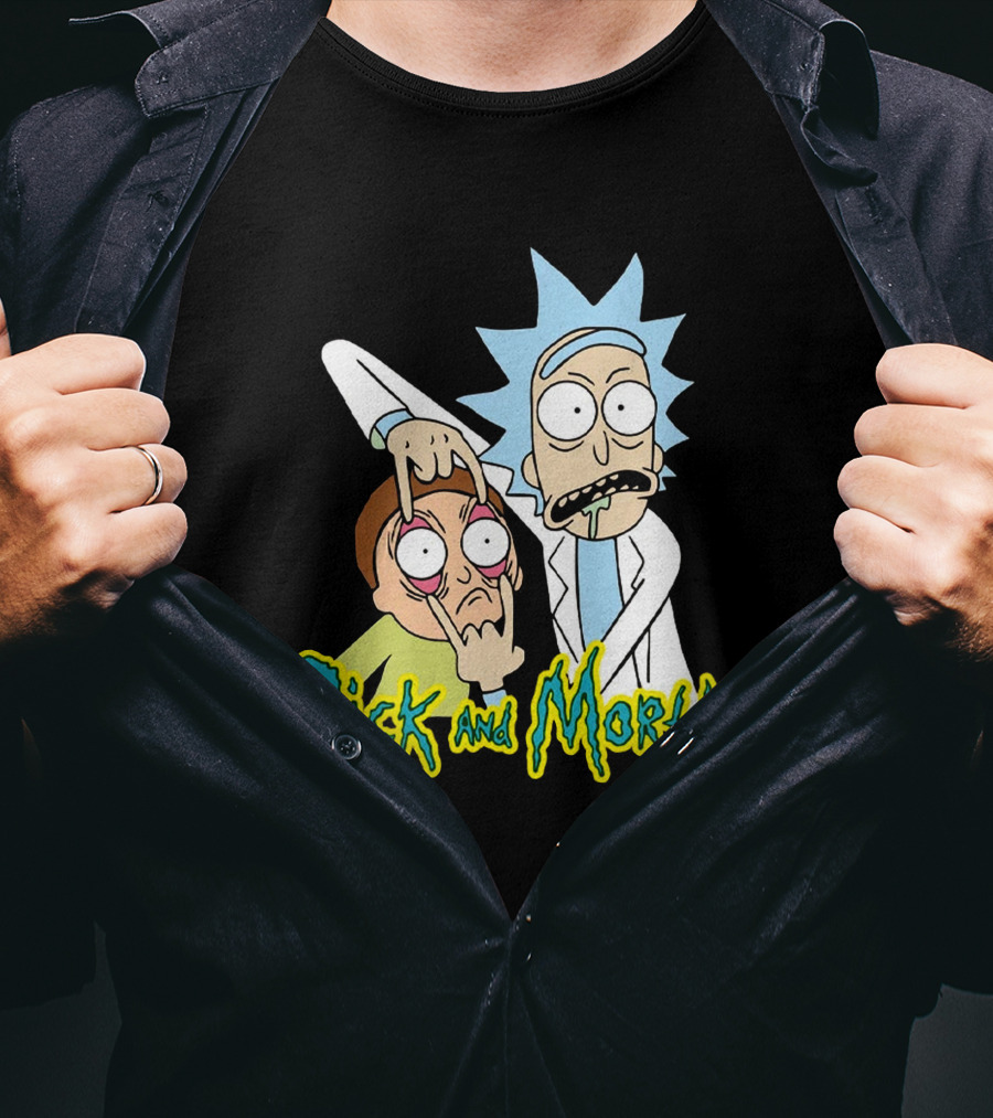Rick And Morty Rickandmortystuff Merch T-Shirt