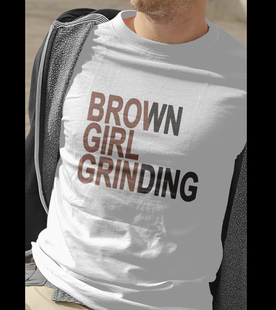 Brown Girl Grinding Sznofsolo Merch T-Shirt