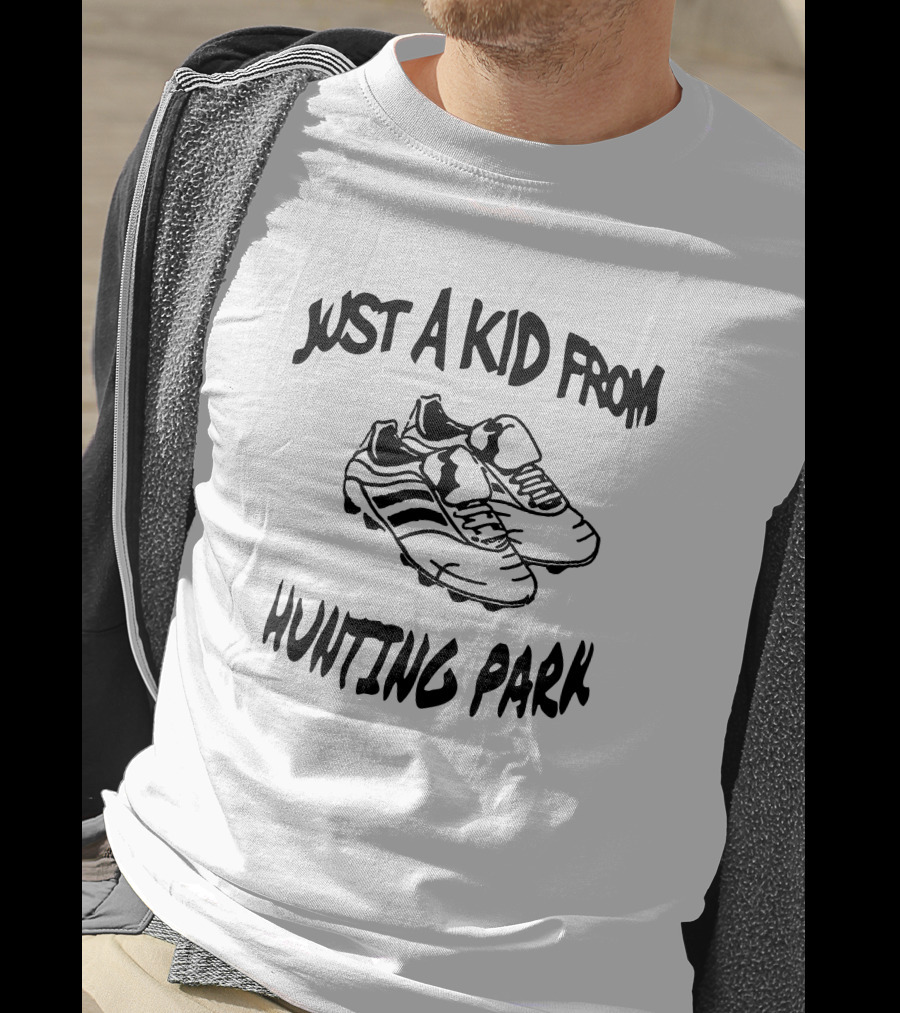 Just A Kid From Hunting Park Soccer Cleats T-Shirt