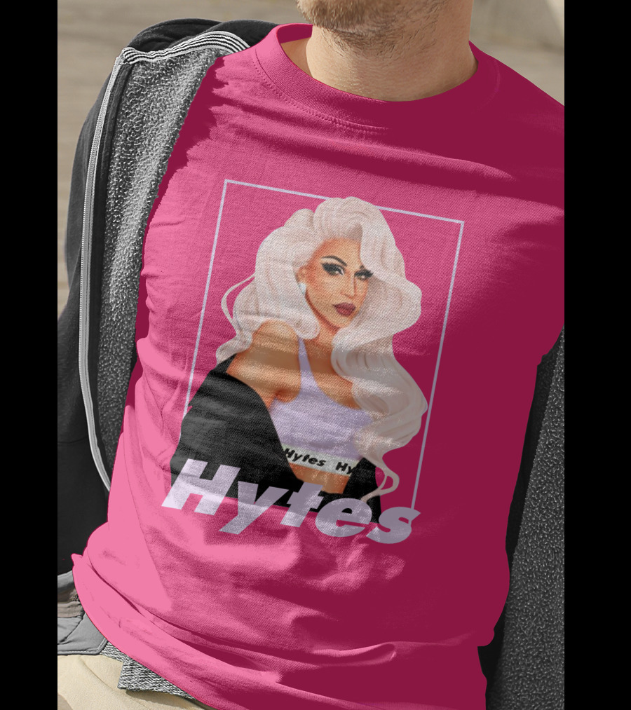 Hytes Brooke Lynn Hytes Glamorous Pink T-Shirt