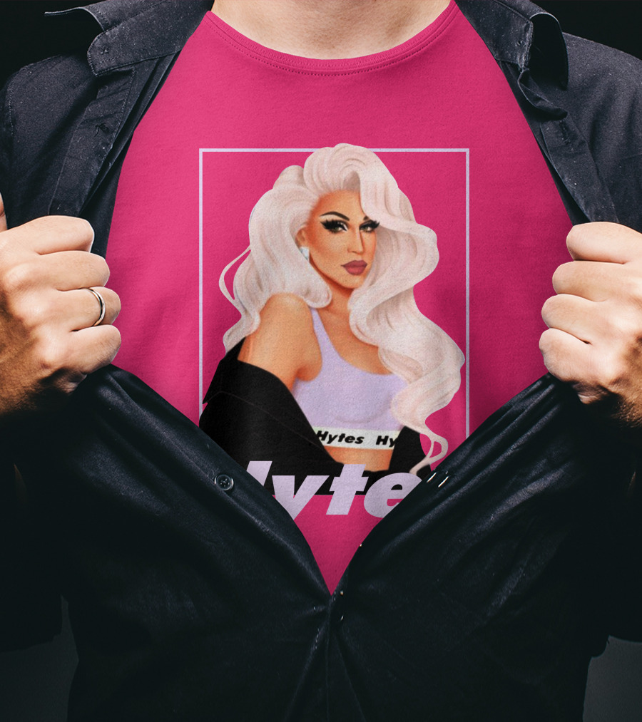 Hytes Brooke Lynn Hytes Glamorous Pink T-Shirt