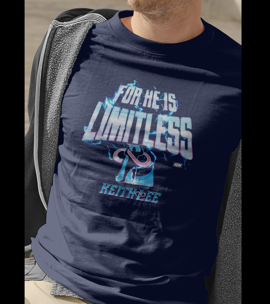 All Elite Wrestling AEW Keith Lee For He Is Limitless T-Shirt