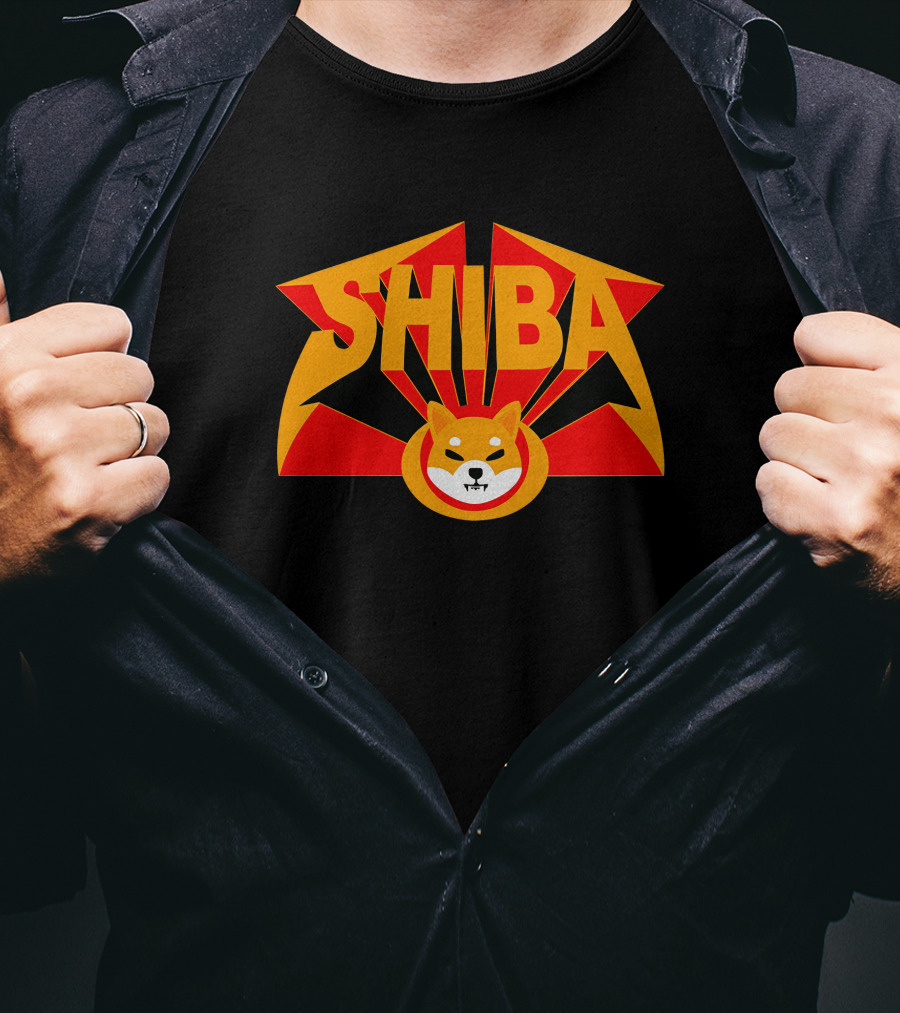 SHIBA Rockstar Dog Emblem T-Shirt