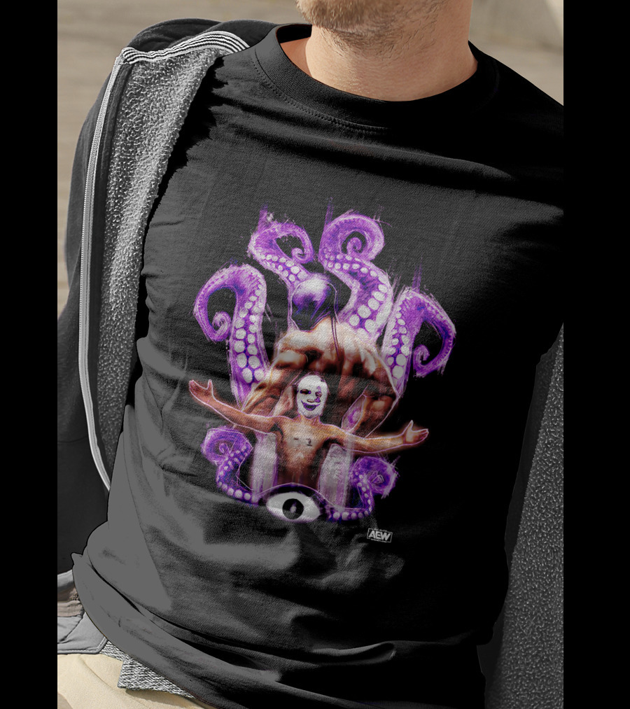 Pres10 Vance Purple Octopus And Negative 1 AEW T-Shirt