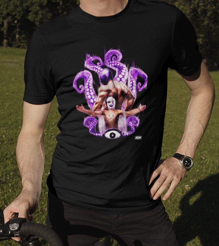 Pres10 Vance Purple Octopus And Negative 1 AEW T-Shirt