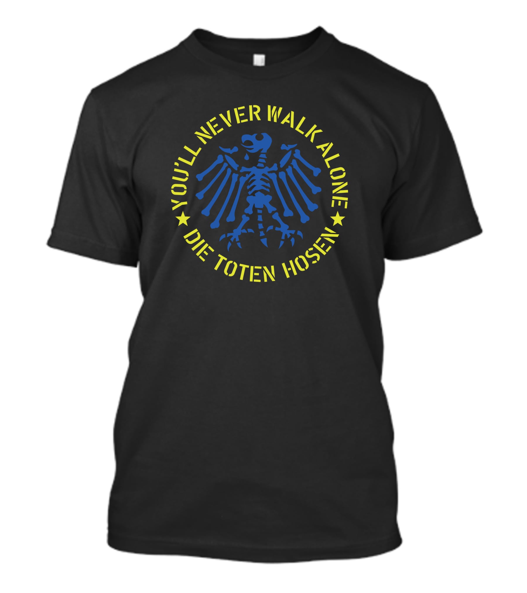 You'll Never Walk Alone Die Toten Hosen Skeleton Eagle T-Shirt