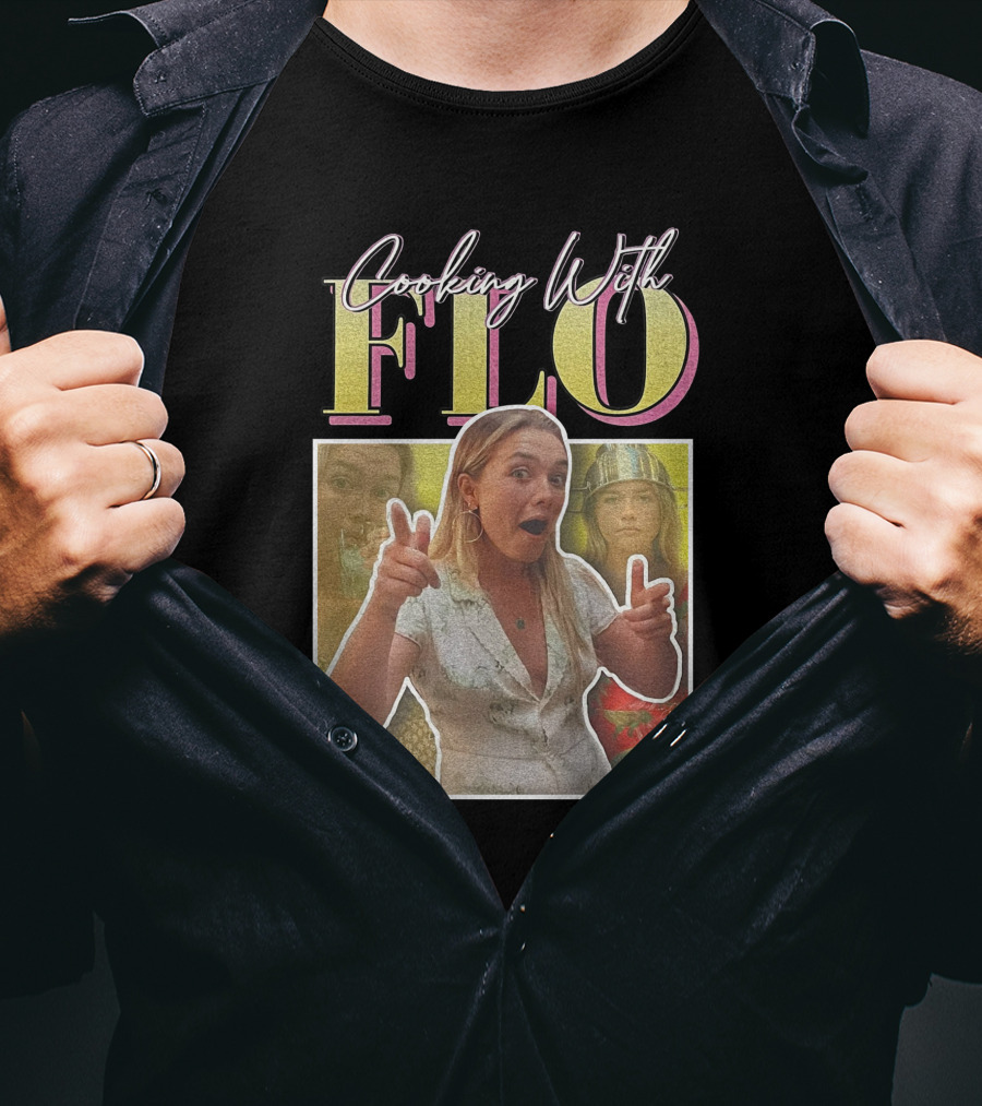 Y2K Tees Merch Cooking With FLO Iconic T-Shirt