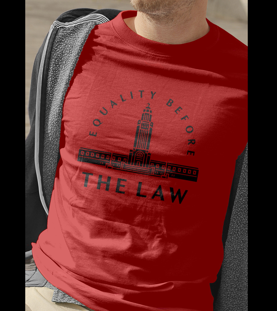 EQUALITY BEFORE THE LAW Capitol Building Emblem T-Shirt