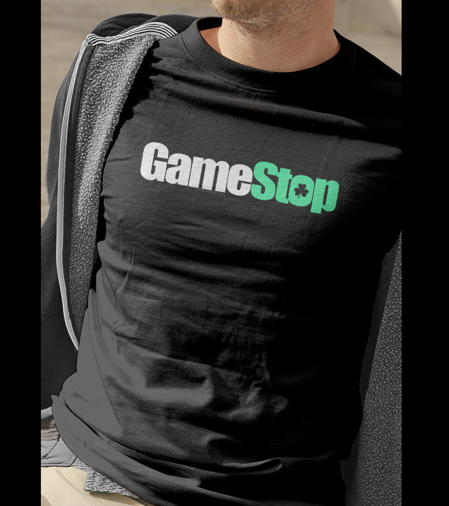Gamestop Patrick's Day Superstonk Shamrock T-Shirt