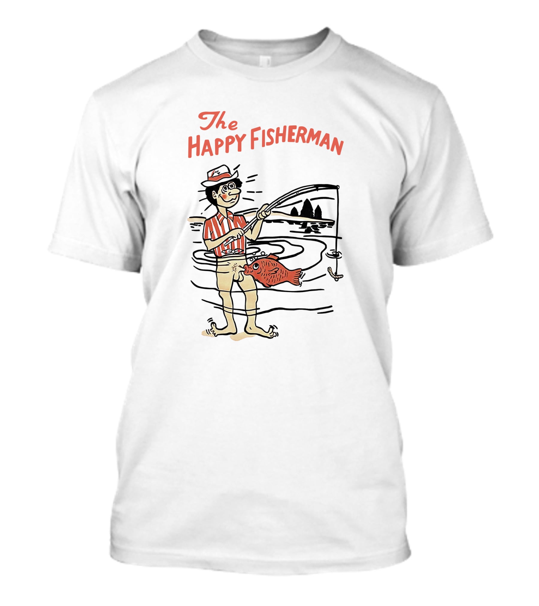 The Happy Fisherman T-Shirt