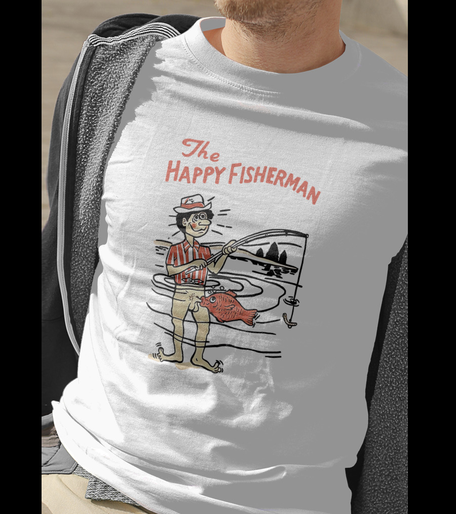 The Happy Fisherman T-Shirt