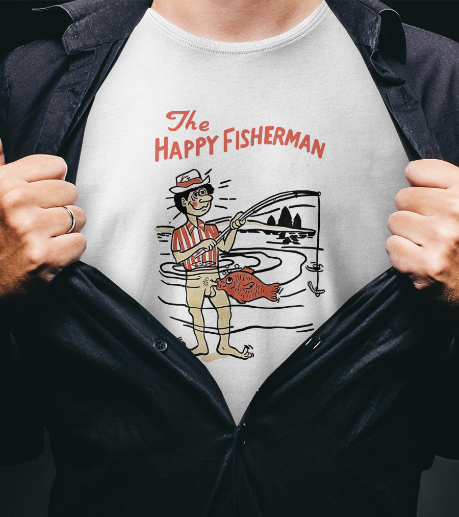 The Happy Fisherman T-Shirt
