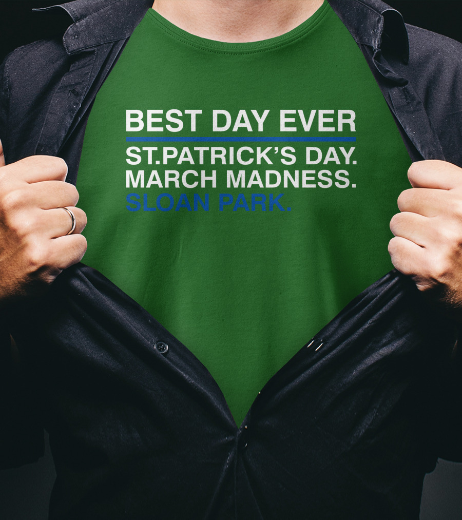 Seiya Suzuki Best Day Ever St. Patrick’s Day March Madness Sloan Park T-Shirt