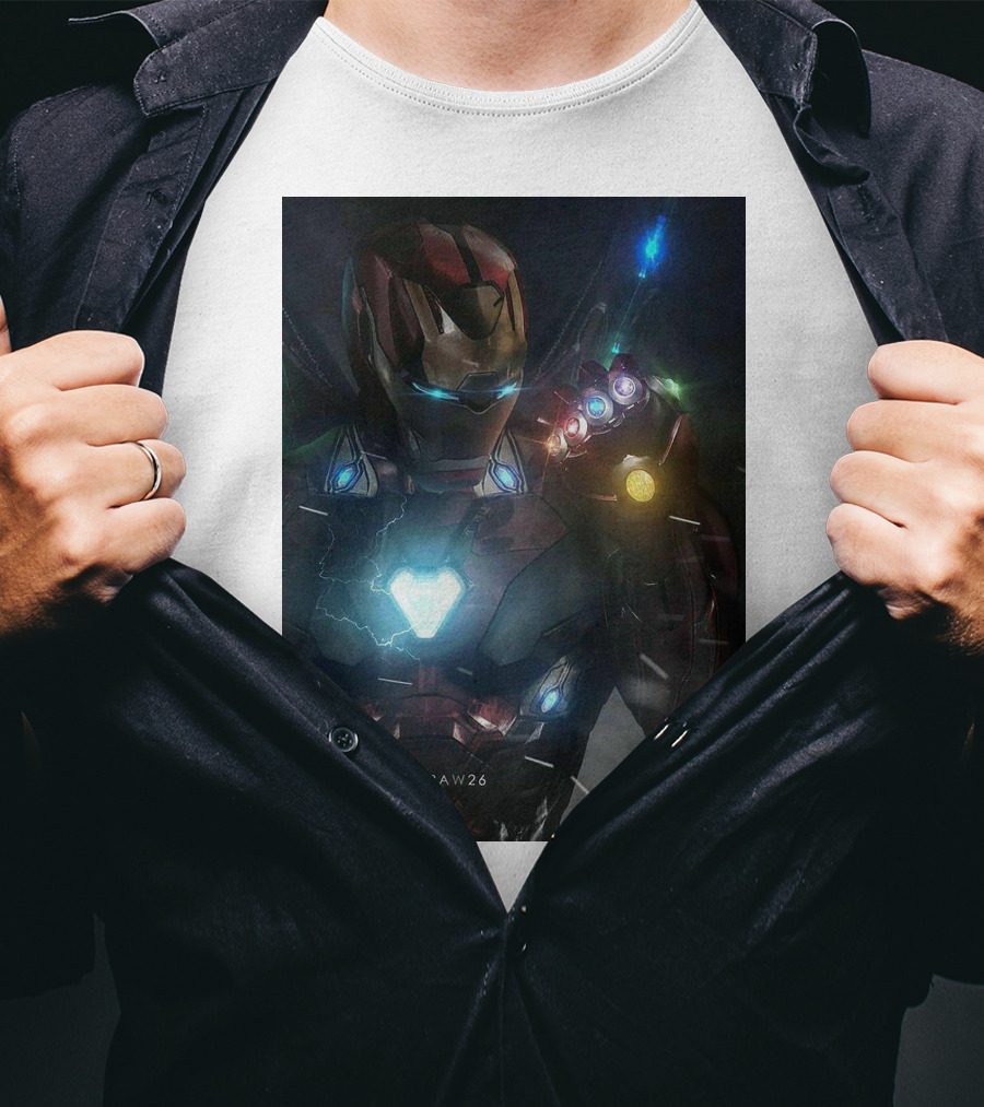 Iron Man Infinity Gauntlet ULTRARAW26 T-Shirt