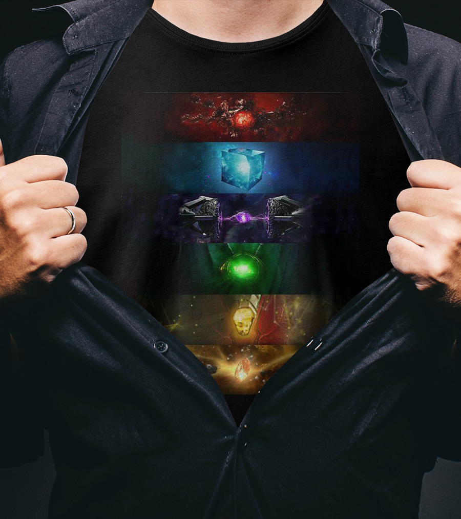 Infinity Stone Cosmic Six Elements T-Shirt