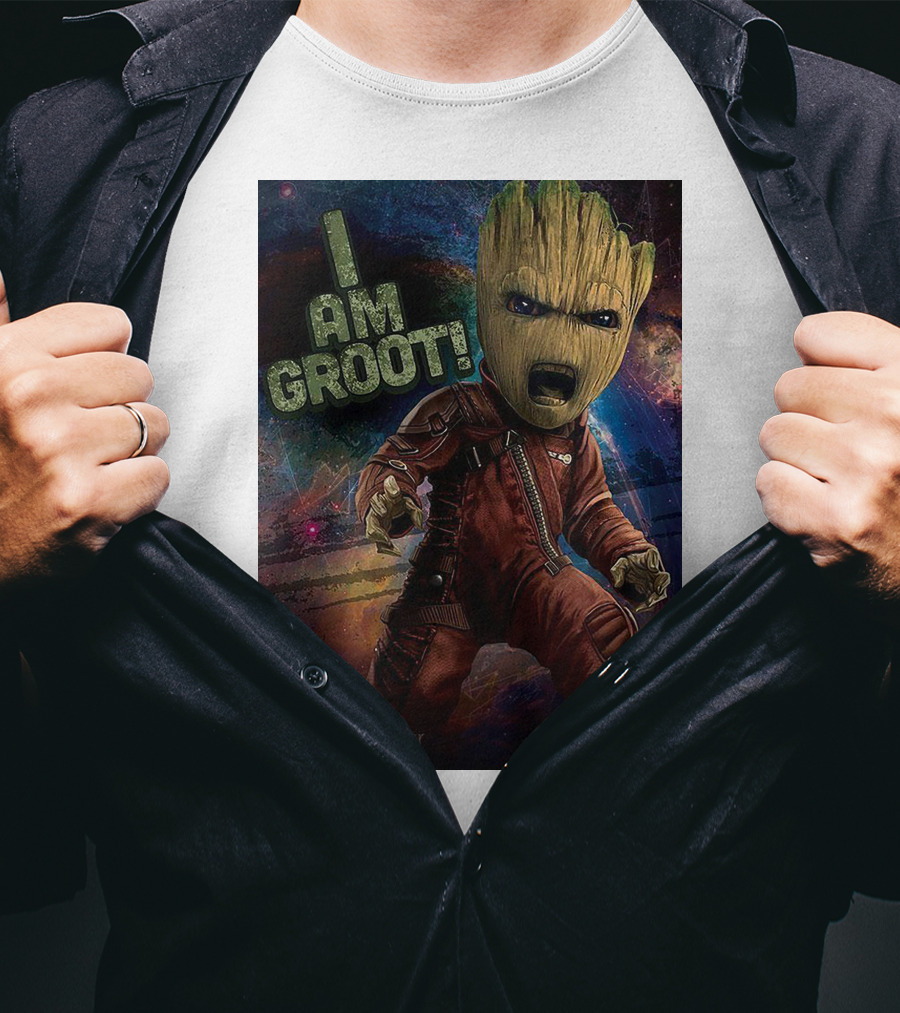I Am Groot Guardians Of The Galaxy Vol. 2 T-Shirt