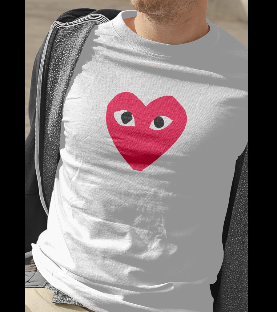 Comme Des Garçons Heart Eye Logo CDG T-Shirt