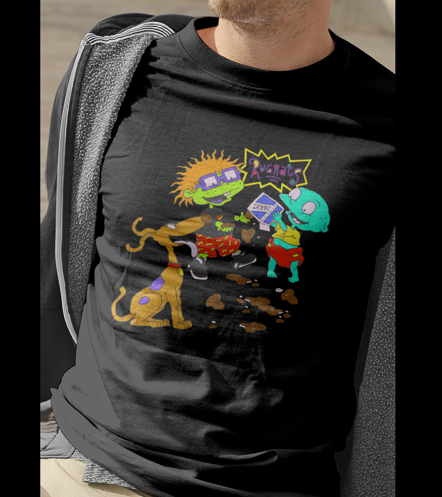 Rugrats Chuckie Tommy Reptar Cereal Adventure T-Shirt