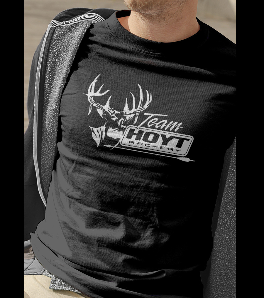 Team Hoyt Archery Deer Antlers T-Shirt