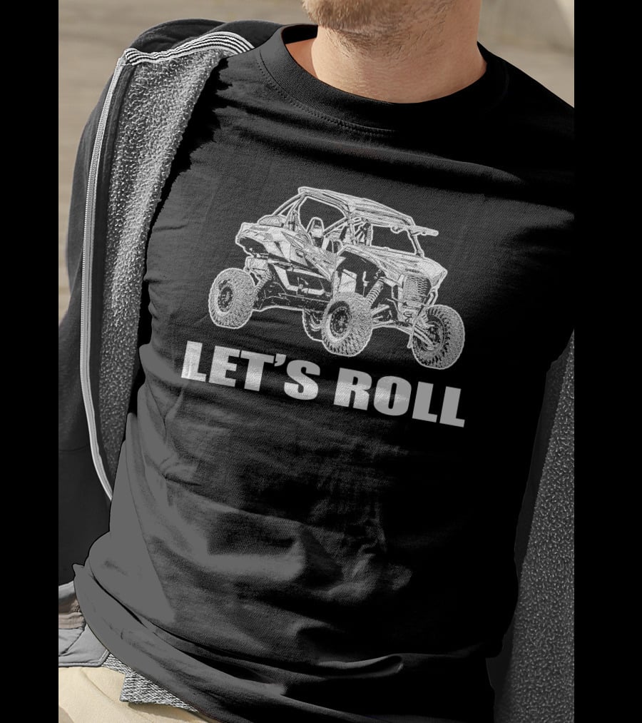 Kawasaki Teryx Krx 1000 Let's Roll Adventure Off-Road Vehicle T-Shirt