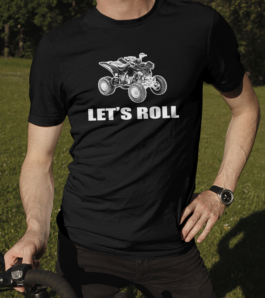 YAMAHA RAPTOR 660R LET'S ROLL Quad Bike Adventure T-Shirt