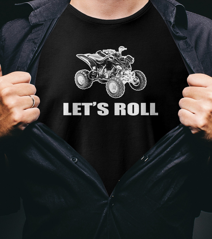 YAMAHA RAPTOR 660R LET'S ROLL Quad Bike Adventure T-Shirt