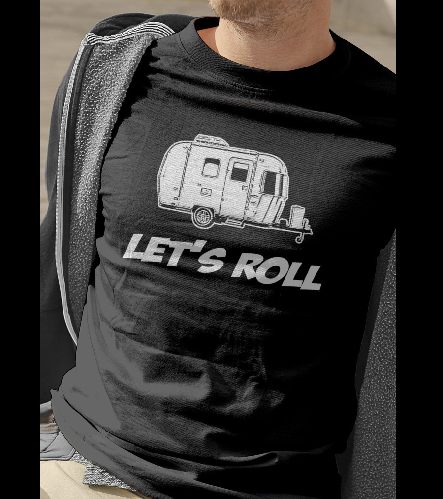 Let's Roll Airstream Bambi Camping Adventure T-Shirt