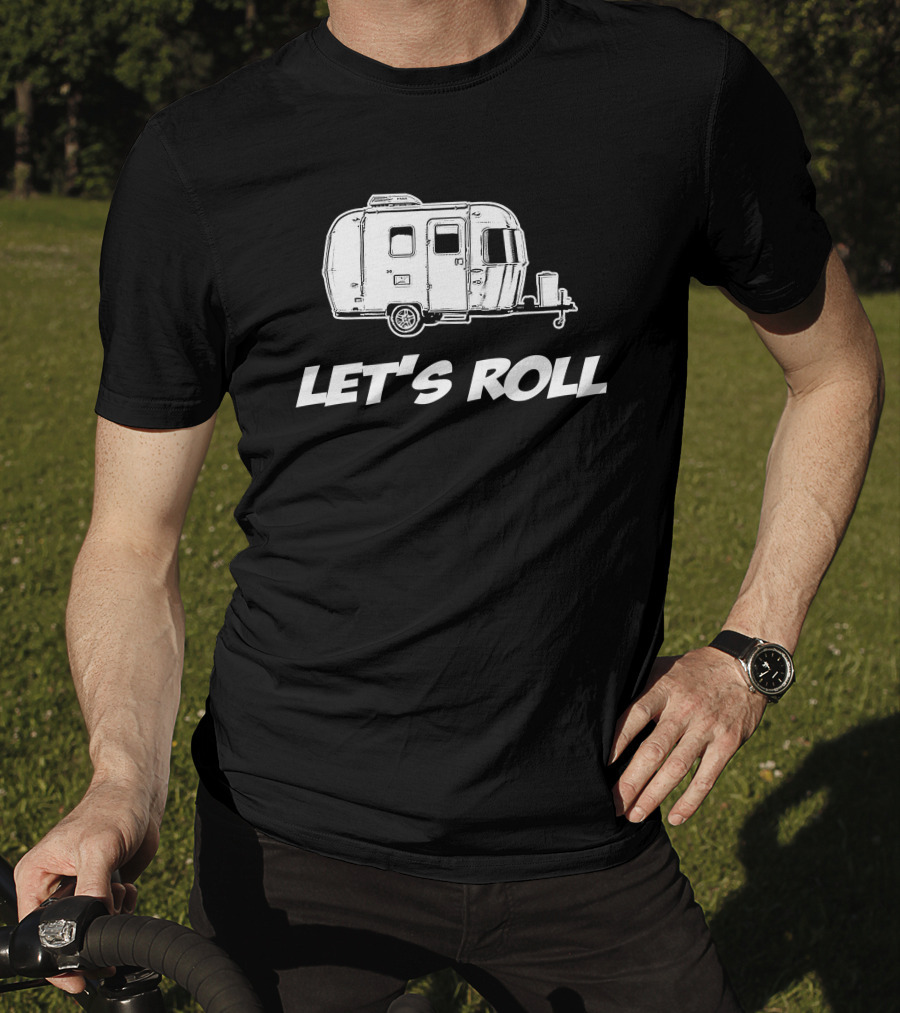 Let's Roll Airstream Bambi Camping Adventure T-Shirt