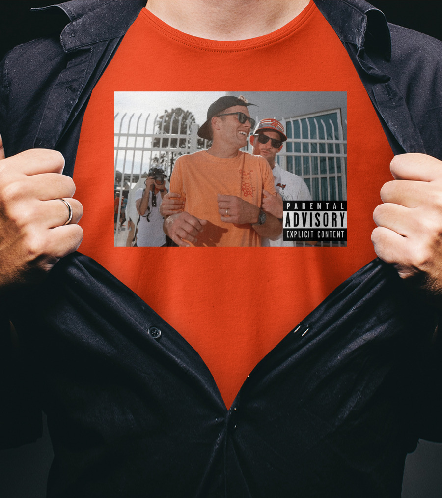 Parental Advisory Tom Brady Drunk Fun T-Shirt