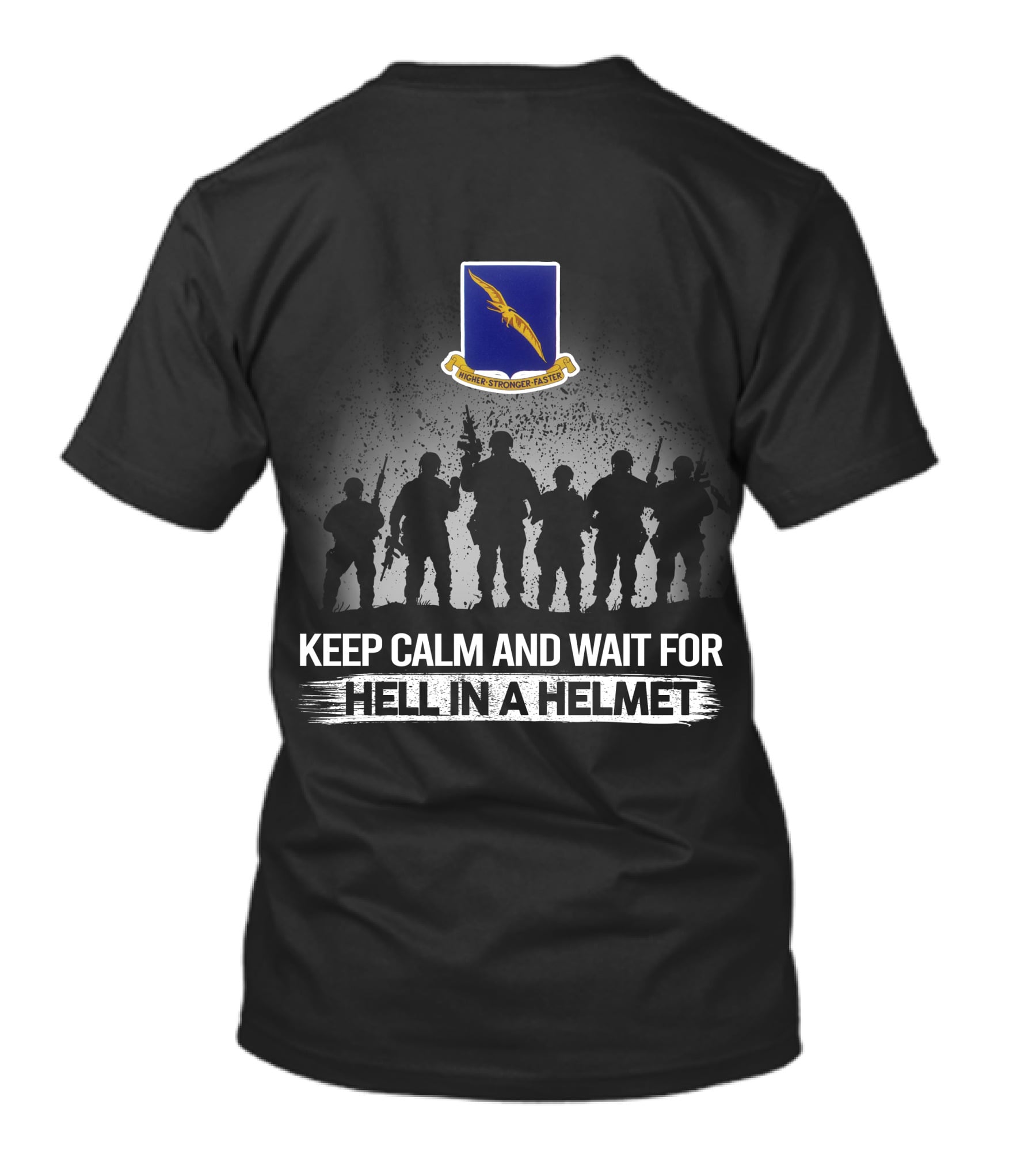 Keep Calm And Wait For Hell In A Helmet 92Nd Bomb Group T-Shirt