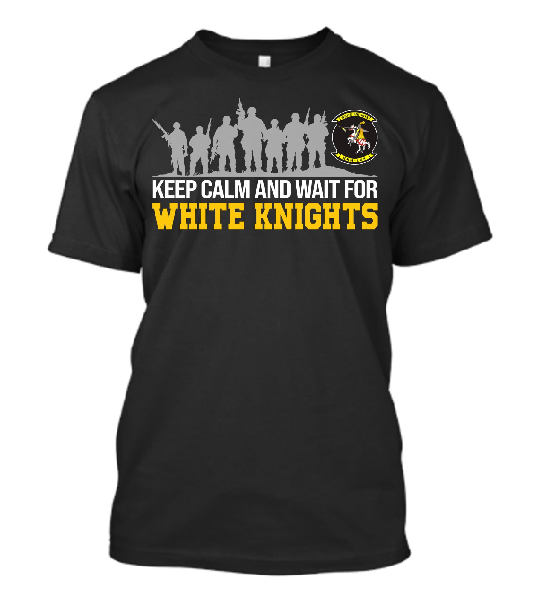 Keep Calm And Wait For White Knights Vmm-165 T-Shirt
