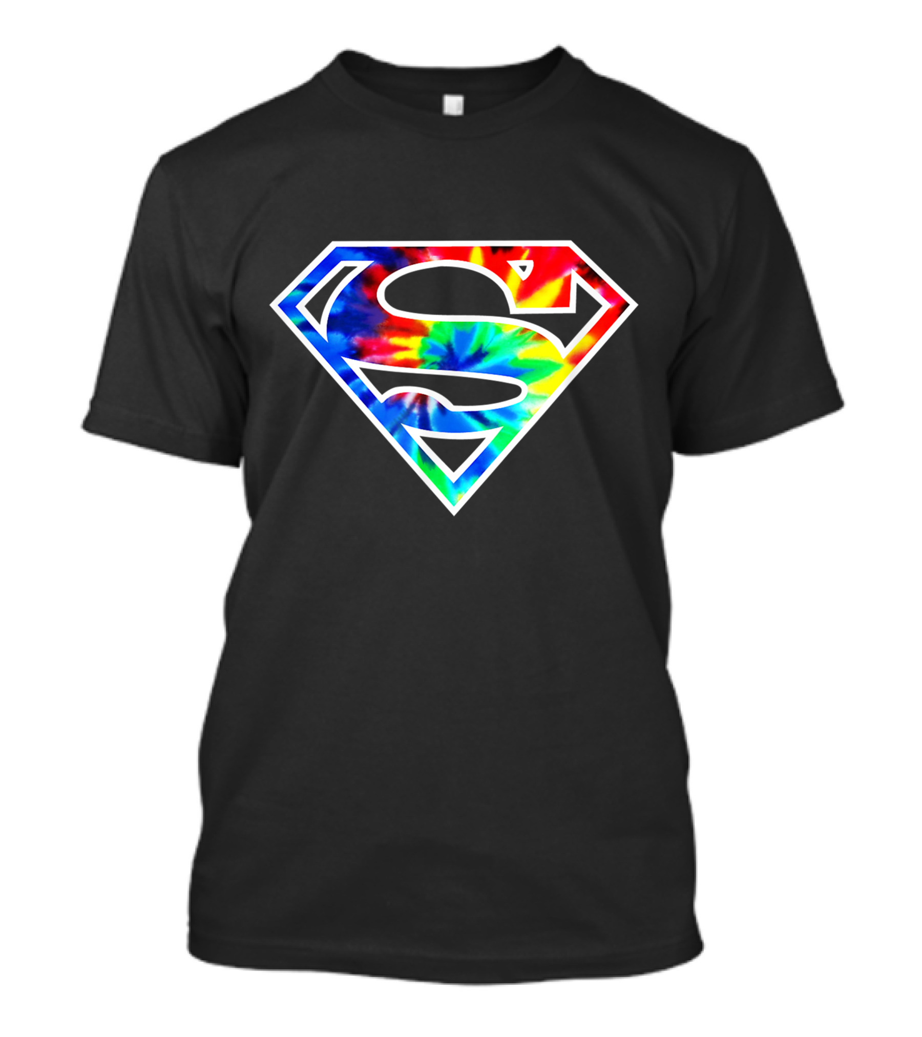 Superman S Tie Dye Emblem T-Shirt