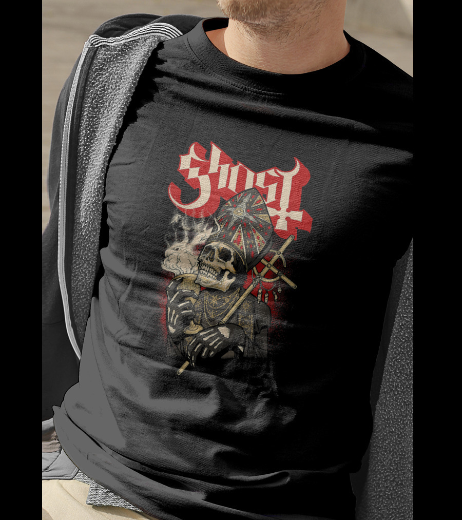 Ghost Impera Chalice Skeleton Bishop T-Shirt