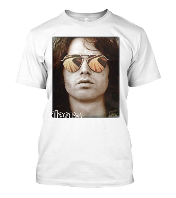 The Doors Jim Morrison Aviators Reflection Rock Legend T-Shirt