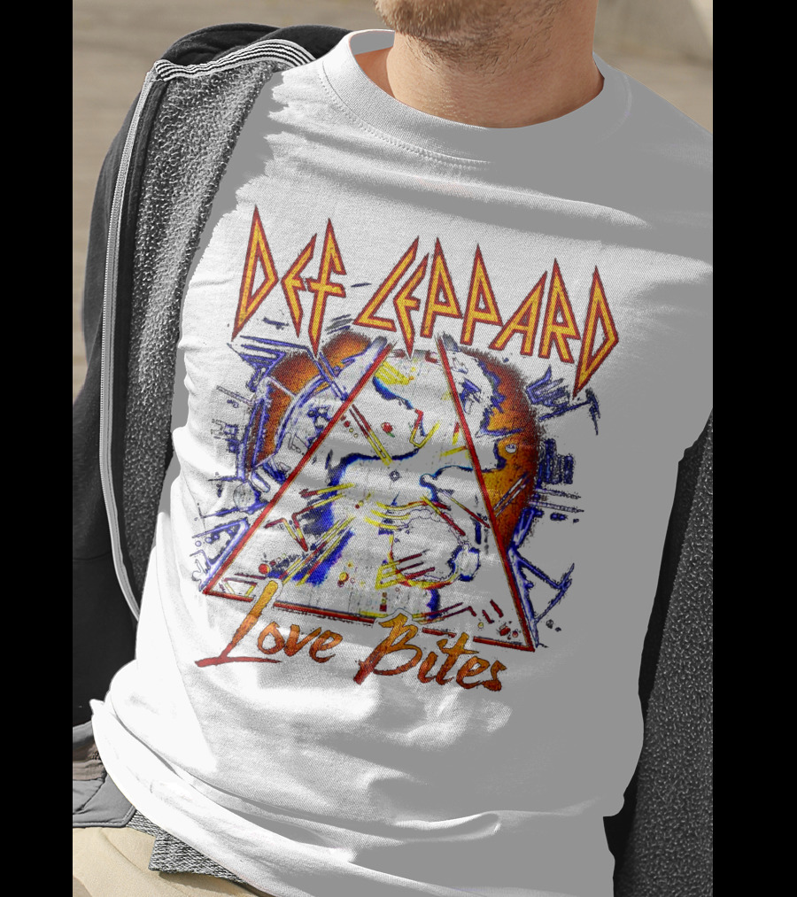 Def Leppard Love Bites Triangle T-Shirt
