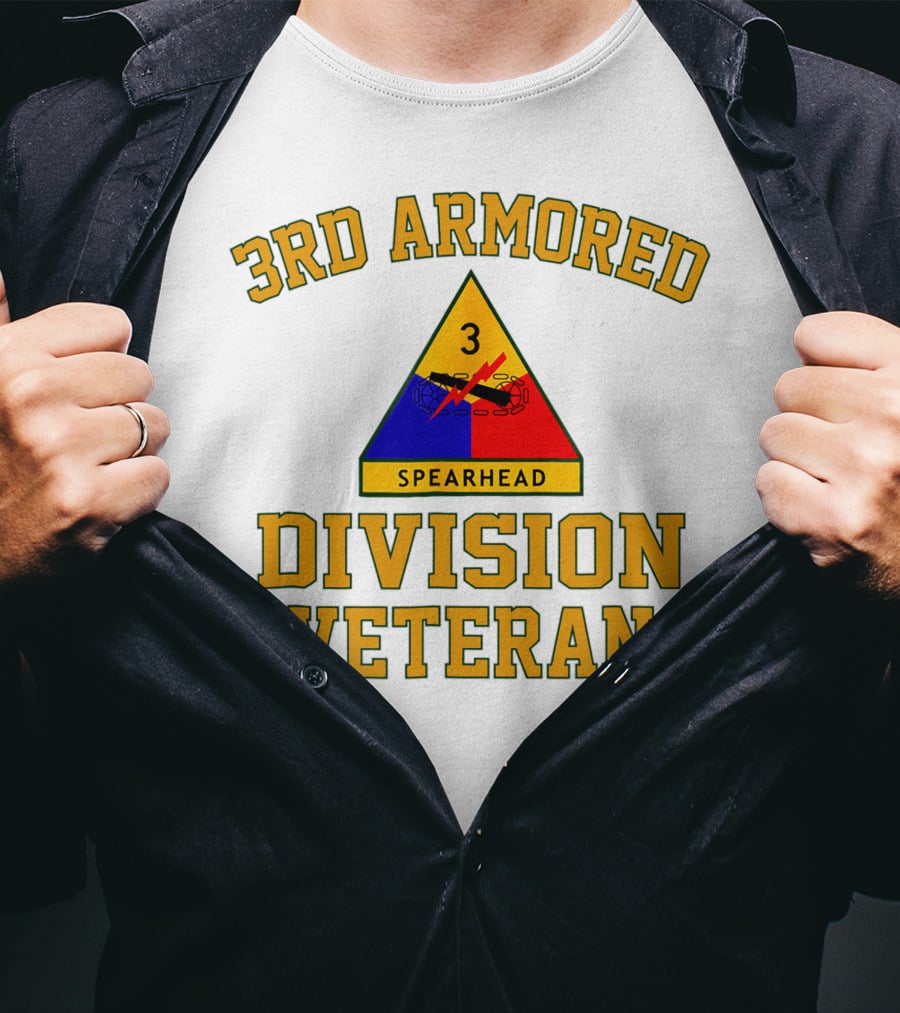 3rd Armored Division Spearhead Veteran T-Shirt