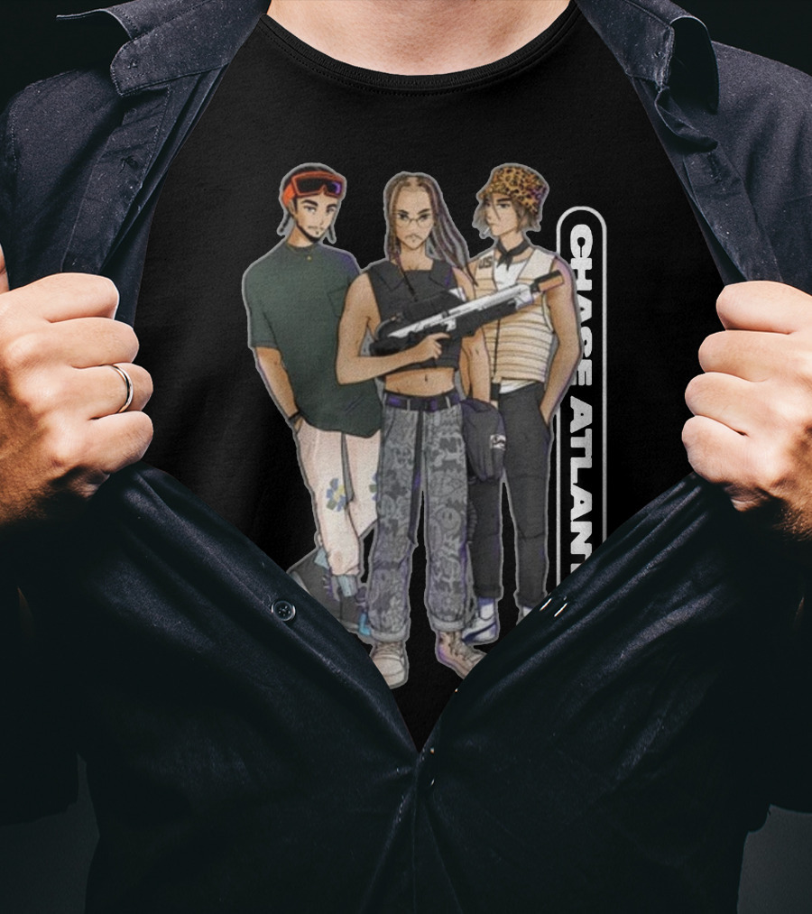 Chase Atlantic Streetwear Style Character Group T-Shirt