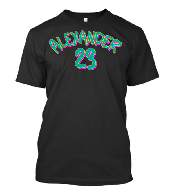 ALEXANDER 23 Bright Neon T-Shirt