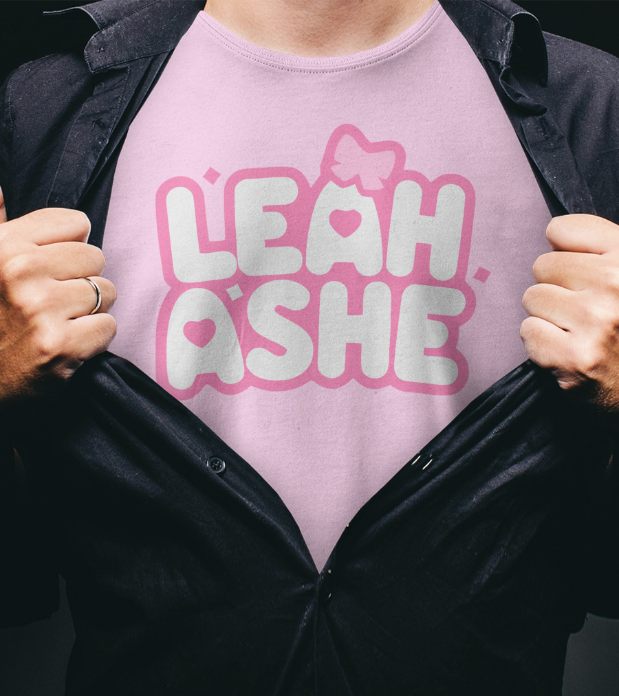 Leah Ashe Pink Heart Bow T-Shirt