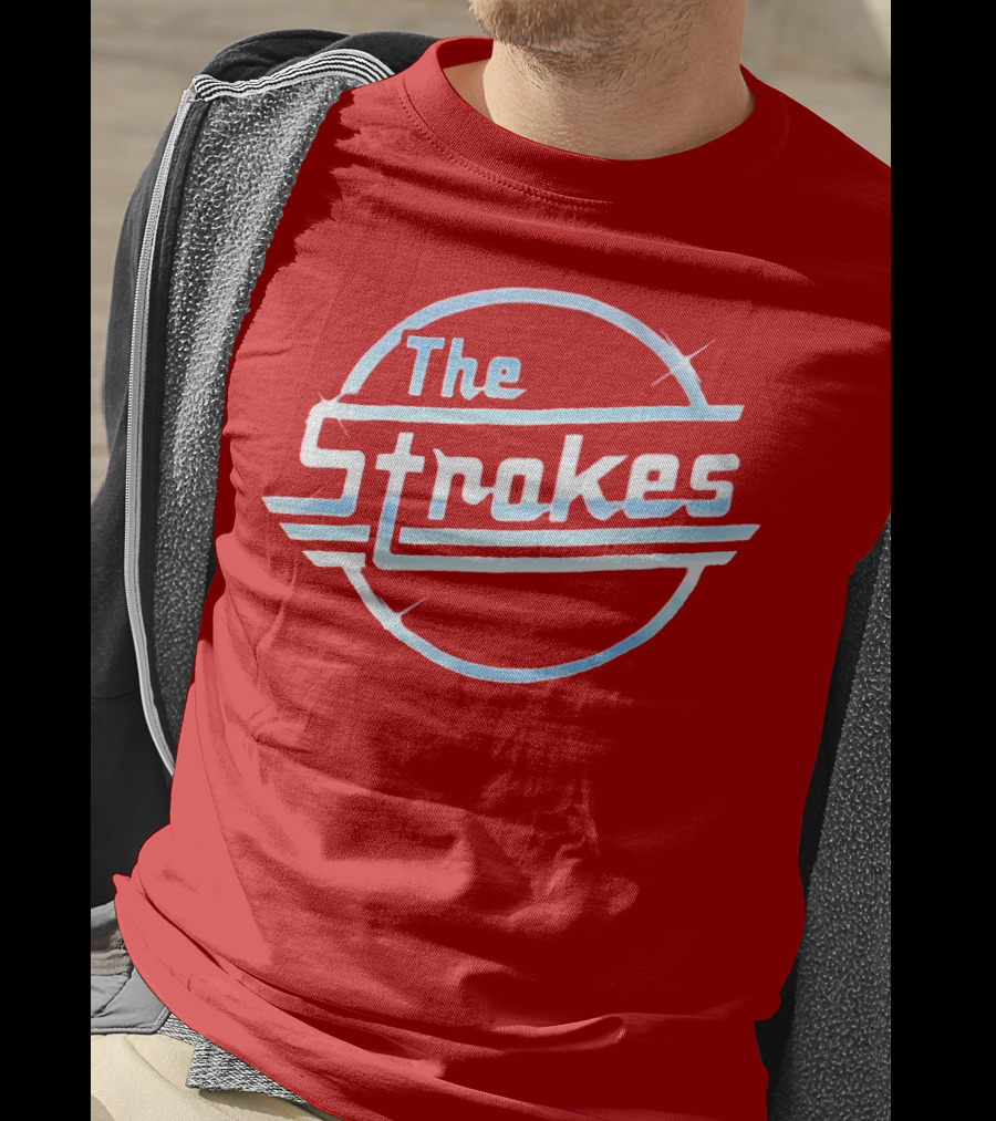 The Strokes Retro Logo Merch T-Shirt