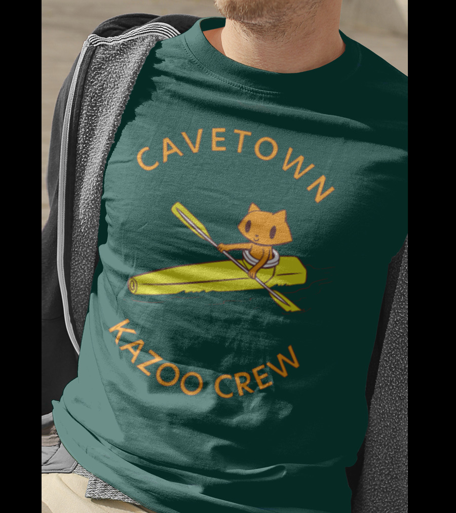 Cavetown Kazoo Crew Cat In Canoe T-Shirt