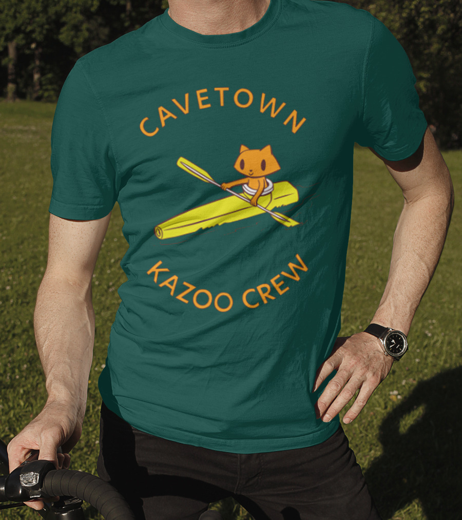 Cavetown Kazoo Crew Cat In Canoe T-Shirt